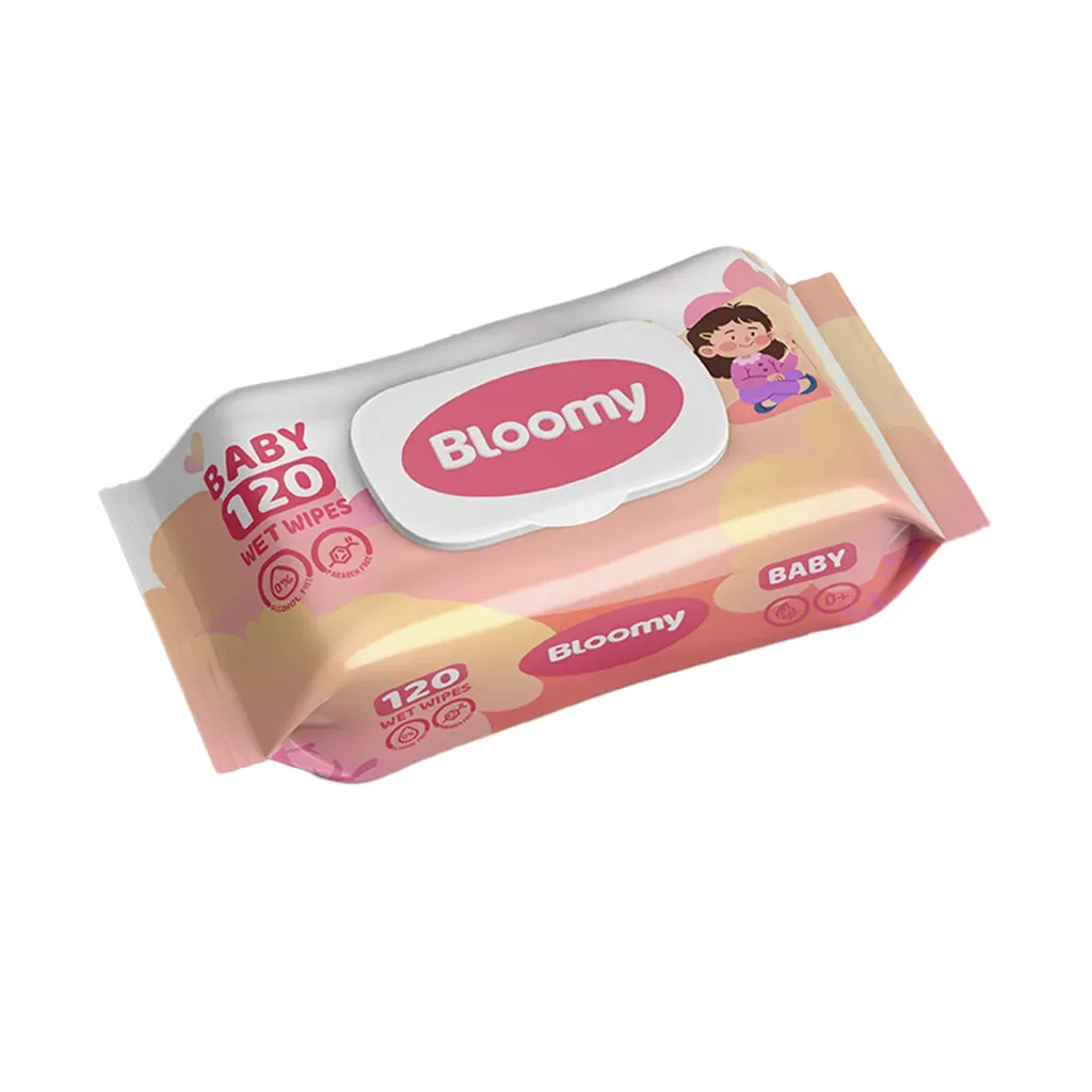 Bloomy 120 talik salfetka. assortiment karobka — 3