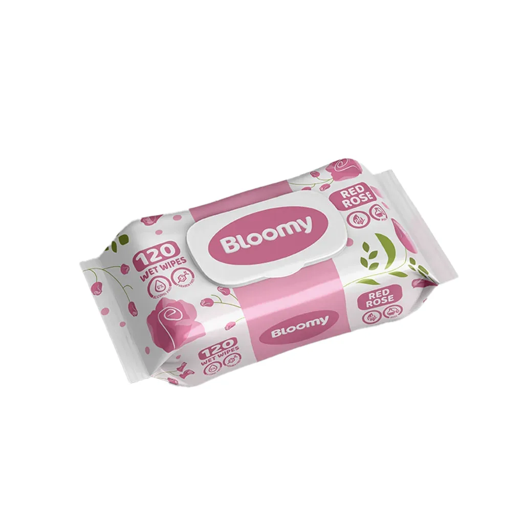Bloomy 120 talik salfetka. assortiment karobka